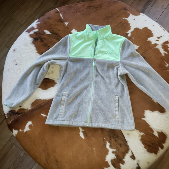 Fila women's velour sweat jacket - Picture 1 of 6